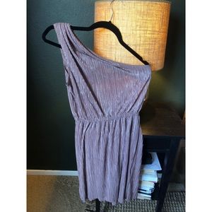 BCBG One Shoulder Cocktail Dress